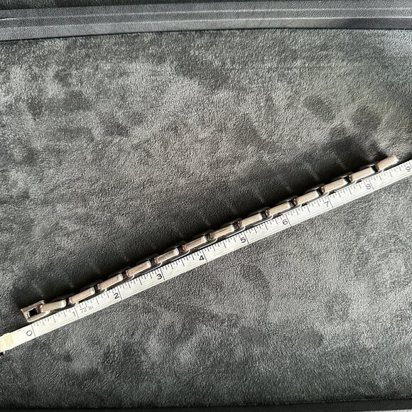 David Yurman Cable Link Bracelet w/ Black Titanium - 7mm - 8.75" - RARE - Picture 16 of 16